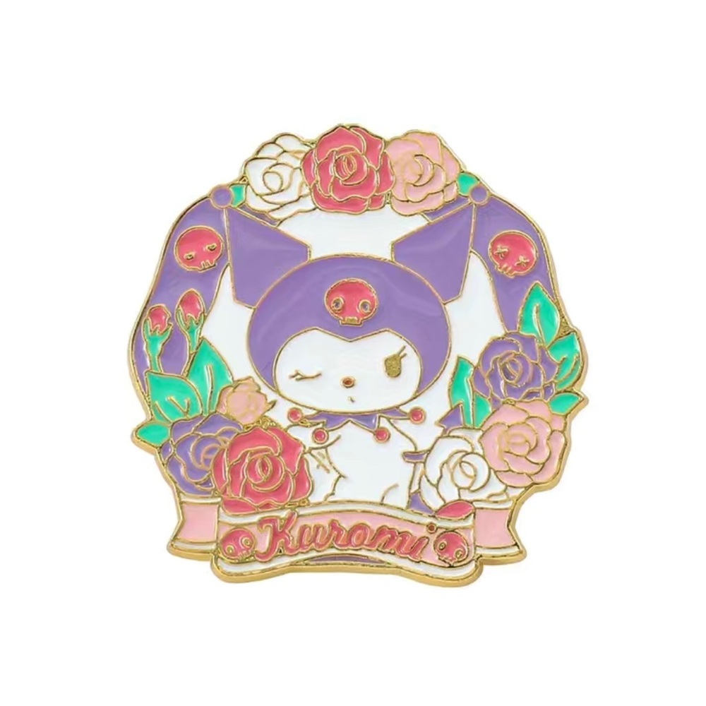 Kuromi Brooch Pin